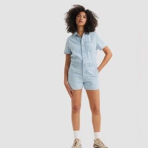 NWT Levi’s Light Blue Denim Romper
